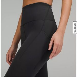 Lulu Wunder Train High-Rise Tight with Pockets 25"